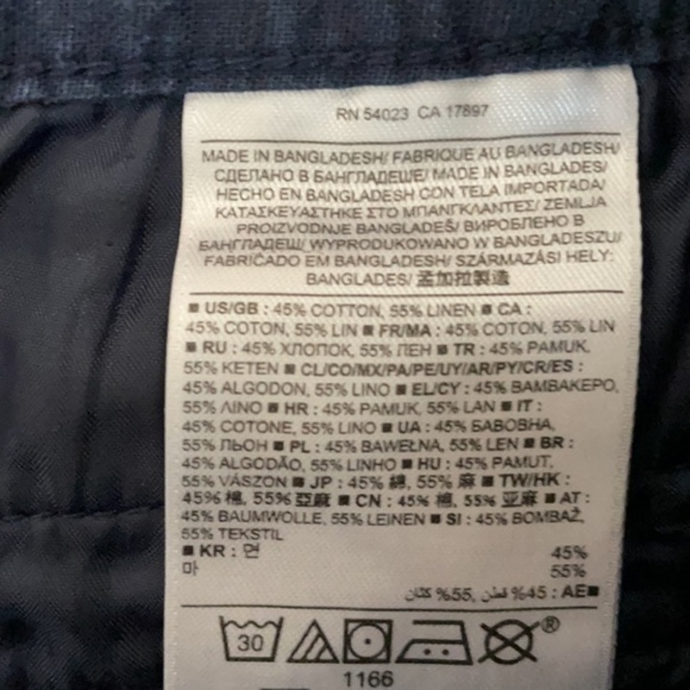 Banana Republic shorts size 6 navy shorts - Picture 3 of 4